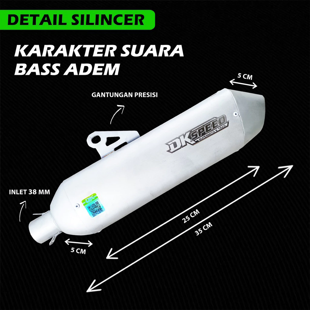 Knalpot DK Speed TI01